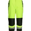 RefrigiWear Hivis Insulated Softshell Pants Lime Bavaglini E Pantaloni