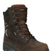 RefrigiWear Ice Viking Work Boot Brown Stivali Di Pelle