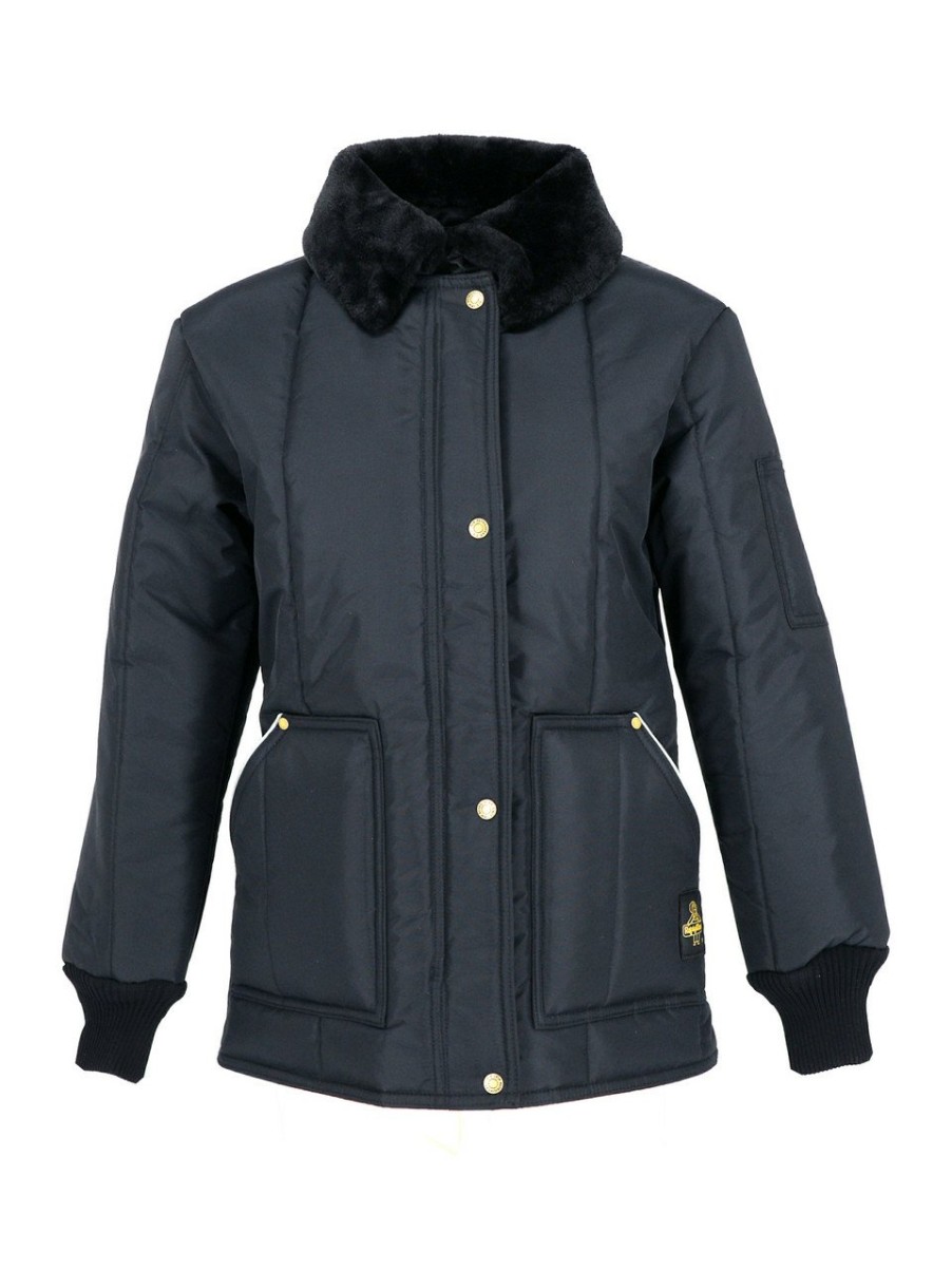 RefrigiWear Women'S Iron-Tuff® Coat Navy Giacche